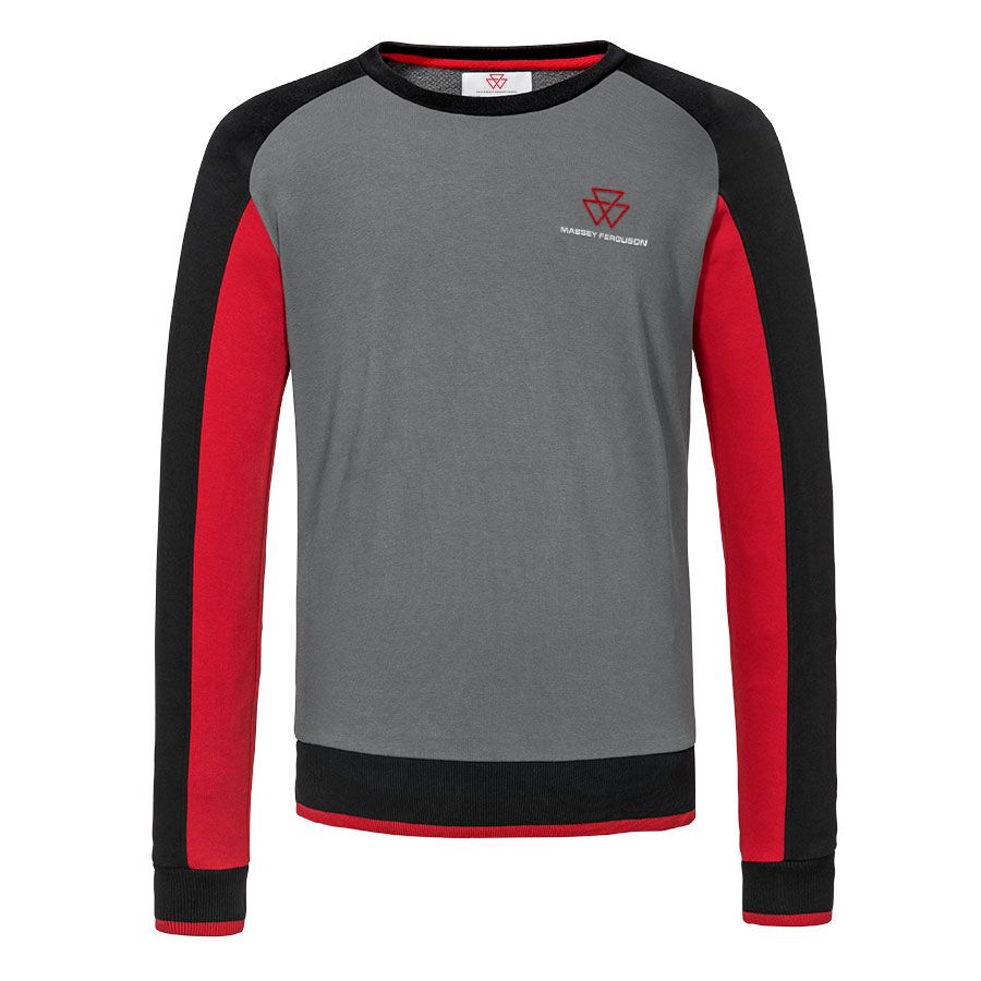 MASSEY FERGUSON RAGLAN SWEATSHIRT NEW LOGO