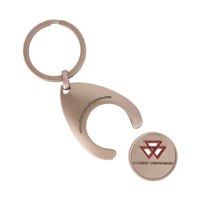 MF KEYRING WITH SHOPPING TROLLEY TOKEN