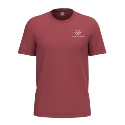 MF Terracotta Red Cotton T-Shirt