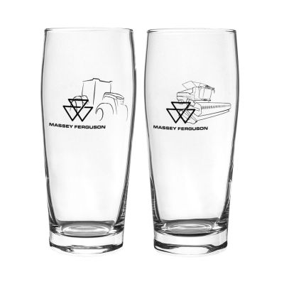 Set of 2 Beer Glasses 