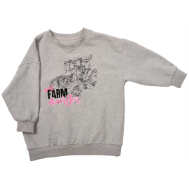 SWEATSHIRT MISS FARM MONSTER FÜR MÄDCHEN