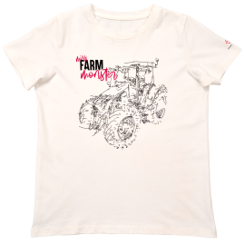 T-SHIRT "MISS FARM MONSTER" FÜR MÄDCHEN
