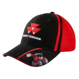 Black and red Kids cap