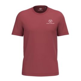 MF Terrakotta-rotes Baumwoll-T-Shirt