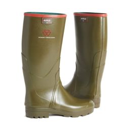 MF x AIGLE PRO Wellies – Khaki Work Boots