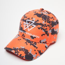 Cappellino da caccia MF - Pixel arancioni