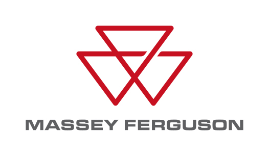 Gårdskärra i rött och silver, Massey Ferguson