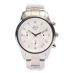 MF Steel Chrono Watch for Women