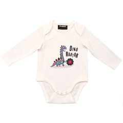 MF Baby Dino Raktor Long Sleeves Bodysuit