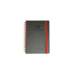MF Notebook – A5 Hard Cover with Spiral Binding