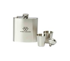 MF Flask Set – 175 ml with Glasses & Funnel