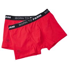 MF Men’s Boxer Shorts - Red & Black