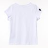 MF Women’s White V-Neck T-Shirt 2 - Thumbnail 2