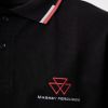 Men’s “Born to Farm” Classic Black Polo Shirt 2