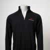 Men’s 1/4 Zip-Neck Sweatshirt – Black