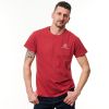 MF Terracotta Red Cotton T-Shirt 3 - Thumbnail 3