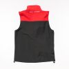 MF Sleeveless Softshell Jacket Red & Black 2 - Thumbnail 2