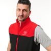 MF Sleeveless Softshell Jacket Red & Black 6 - Thumbnail 6