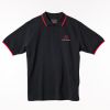 MF Men's Basic Black Polo Shirt - Thumbnail 