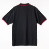MF Men's Basic Black Polo Shirt 2 - Thumbnail 2