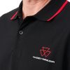 MF Men's Basic Black Polo Shirt 5 - Thumbnail 5