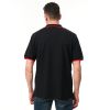 MF Men's Basic Black Polo Shirt 4 - Thumbnail 4