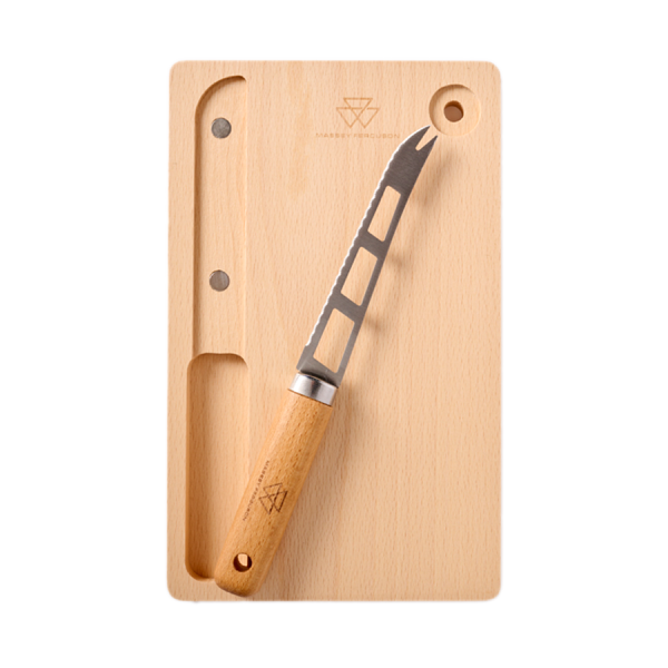 CUTTING BOARD WITH CHEESE KNIFE