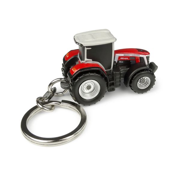 MF 8S.265 Xtra Tractor Metal Keyring 2 - Zoom 2