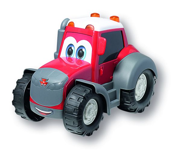 Glad traktor
