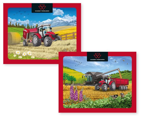 SET OF 2 JIGSAW PUZZLES OF 36 PIECES FOR CHILDREN | NEW LOGO