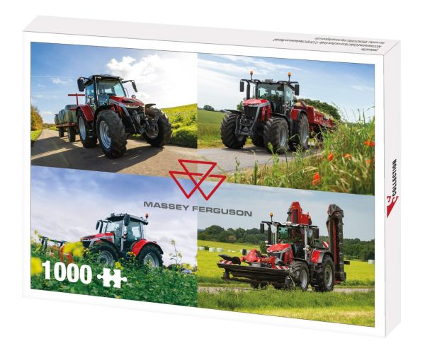 MF TRACTORS 1000-PIECE PUZZLE MF 8S AND MF 5S | NEW LOGO