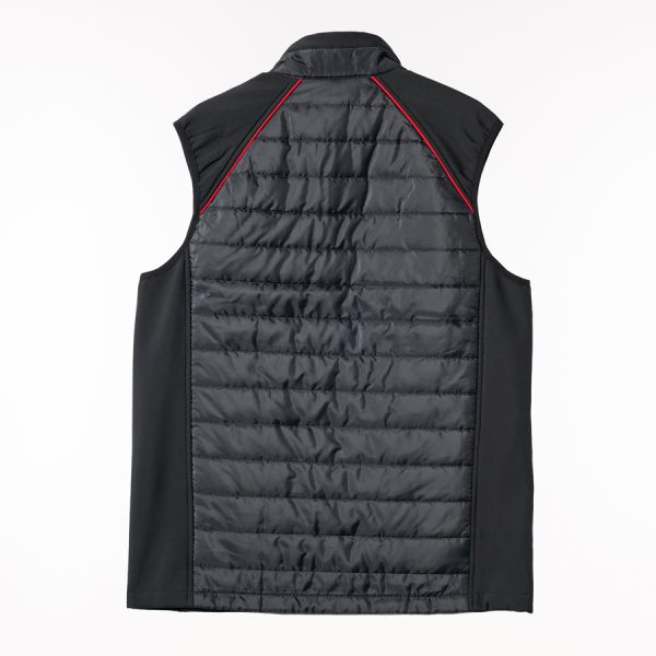 MF Unisex Black Sleeveless Gilet 2 - Zoom 2