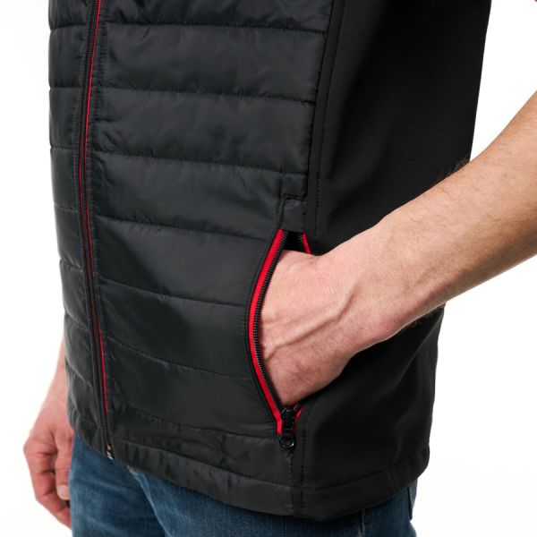 MF Unisex Black Sleeveless Gilet 5 - Zoom 5
