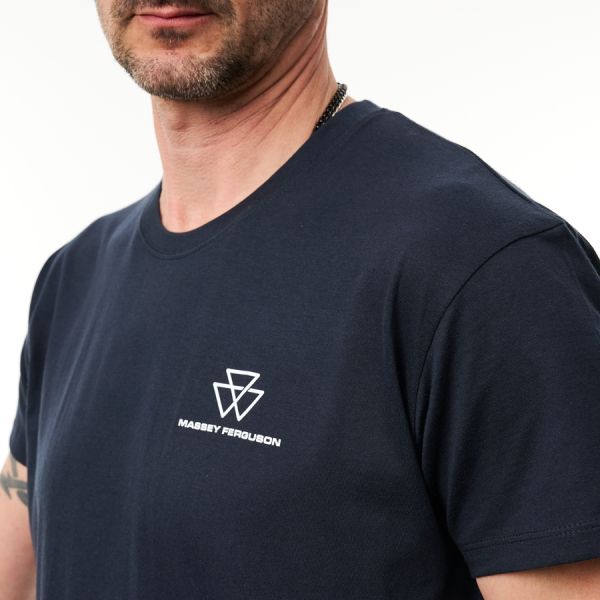 MF Navy Blue Cotton T-Shirt 5 - Zoom 5