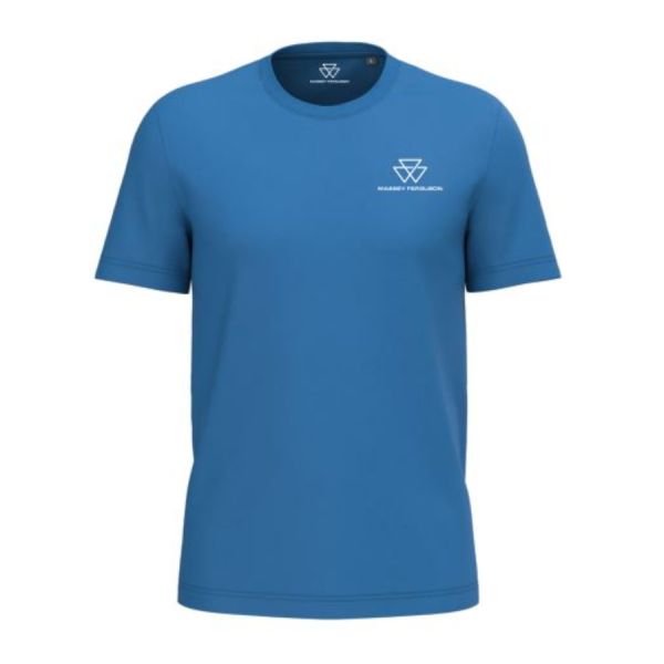MF Light Royal Blue Cotton T-Shirt