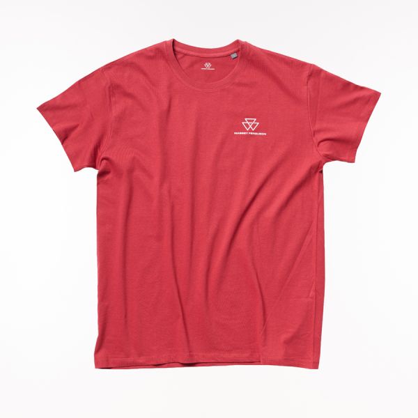 MF Terracotta Red Cotton T-Shirt