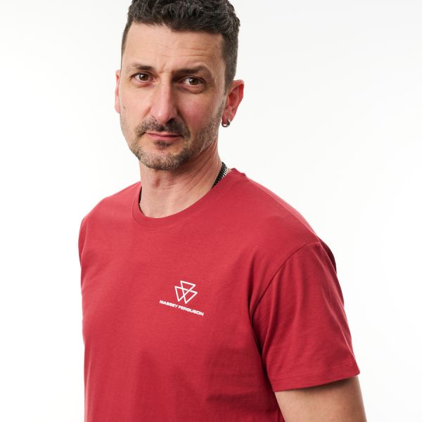 MF Terracotta Red Cotton T-Shirt 5 - Zoom 5