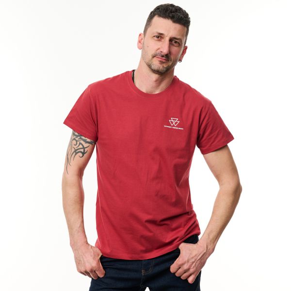 MF Terracotta Red Cotton T-Shirt 3 - Zoom 3