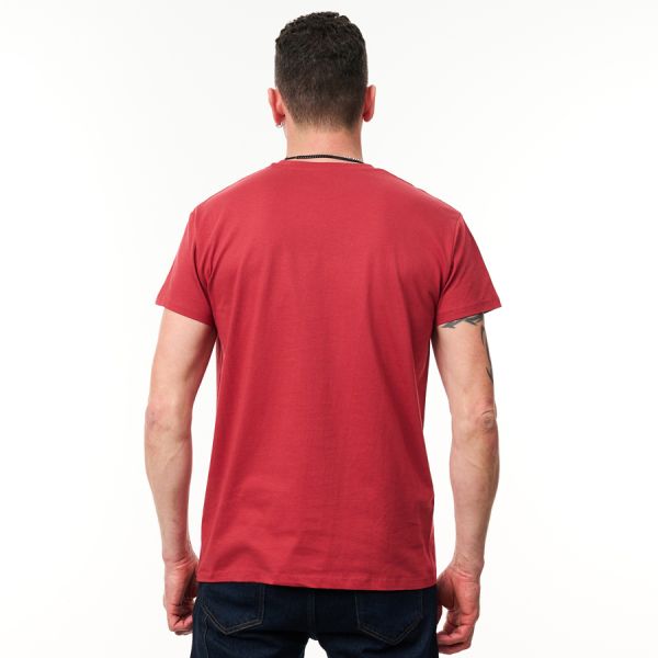 MF Terracotta Red Cotton T-Shirt 4 - Zoom 4