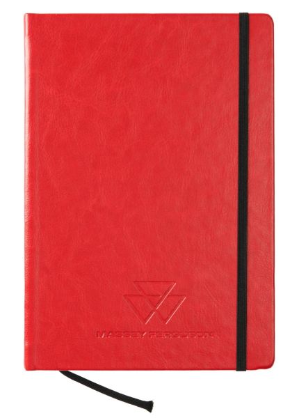 RED IMITATION LEATHER BOOK | A5 FORMAT