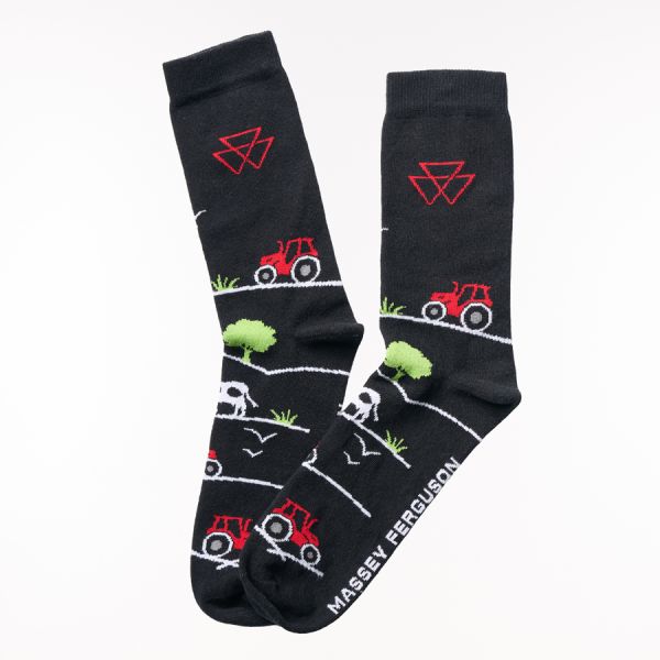 MF Funny Socks – Unisex Cotton Blend Logo Socks