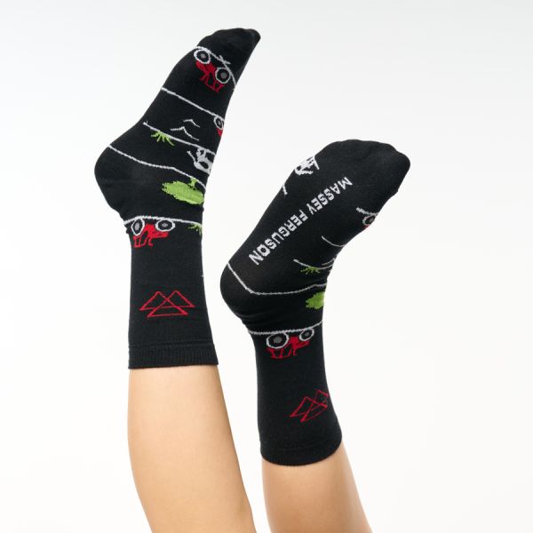 MF Funny Socks – Unisex Cotton Blend Logo Socks 3 - Zoom 3