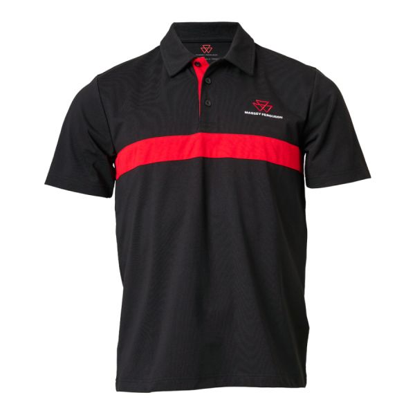MF Red Line Polo - Zoom 2