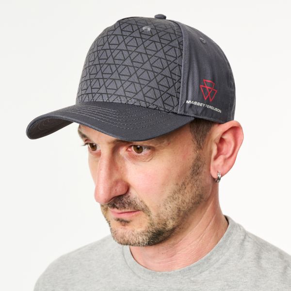 MF Grey Triple Triangles Cap 3 - Zoom 3