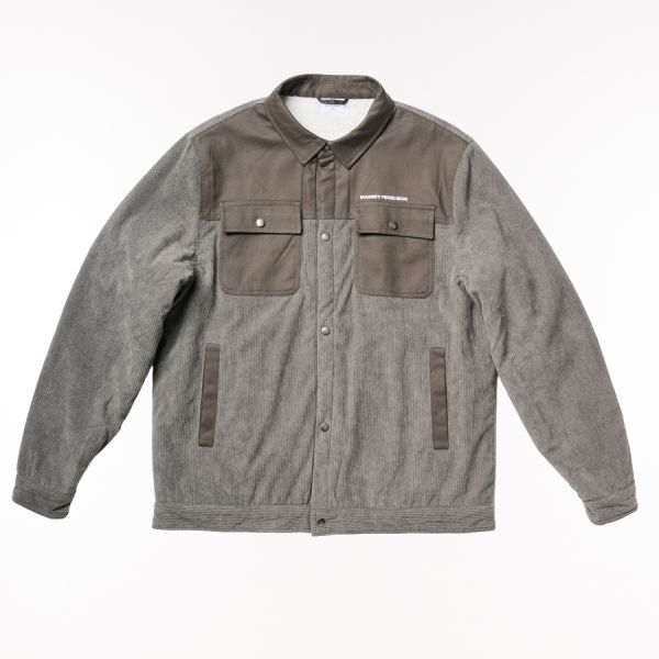 MF Black Corduroy Workwear Jacket - Zoom 3