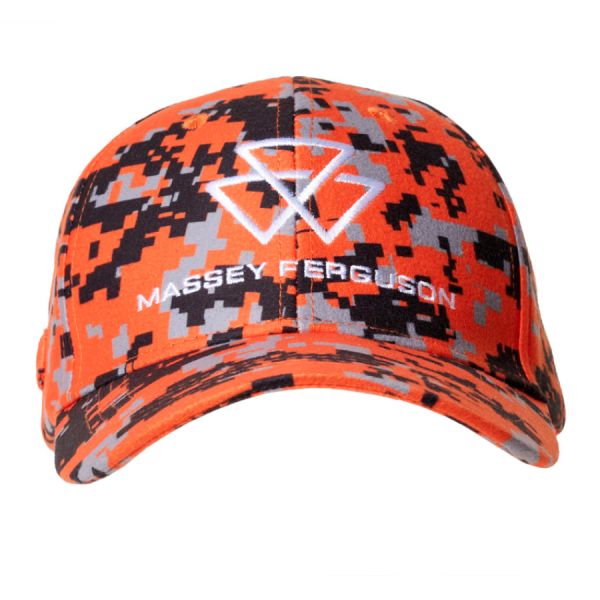 MF Hunting Cap - Orange Pixels - Zoom 2