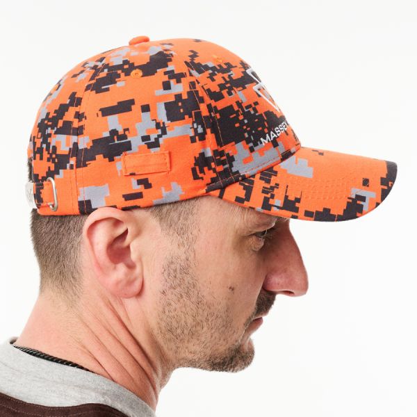 MF Hunting Cap - Orange Pixels 4 - Zoom 4