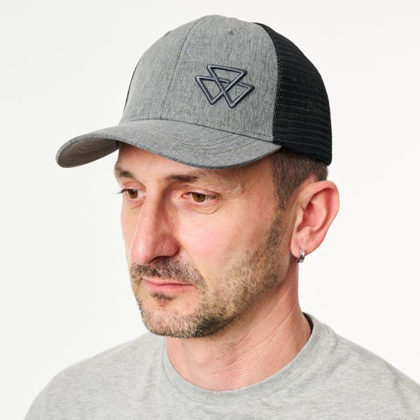 MF Grey Trucker Cap 4 - Zoom 4
